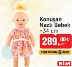 Oyuncak Konuşan Nazlı Bebek 34 cm Oyuncak Konuşan Nazlı Bebek 34 cm