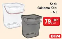 Saplı Saklama Kabı 6 L Saplı Saklama Kabı 6 L