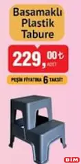 Basamaklı Plastik Tabure Basamaklı Plastik Tabure
