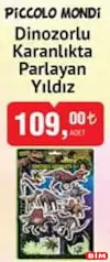 Piccolo Mondi Dinozorlu Karanlıkta Parlayan Yıldız Piccolo Mondi Dinozorlu Karanlıkta Parlayan Yıldız