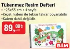 Tükenmez Resim Defteri 25x35 cm Tükenmez Resim Defteri 25x35 cm