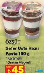 Özsüt Sefer Usta Hazır Pasta 150 g Özsüt Sefer Usta Hazır Pasta 150 g