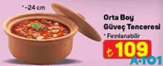 Orta Boy Güveç Tenceresi 24 cm Orta Boy Güveç Tenceresi 24 cm