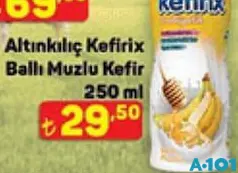 Altınkılıç Kefirix Ballı Muzlu Kefir 250 ml Altınkılıç Kefirix Ballı Muzlu Kefir 250 ml