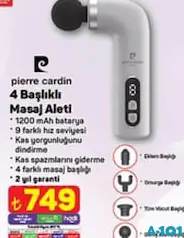 Pierre Cardin 4 Başlıklı Masaj Aleti Pierre Cardin 4 Başlıklı Masaj Aleti