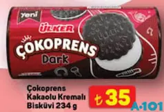Ülker Çokoprens Kakaolu Kremalı Bisküvi 234 g Ülker Çokoprens Kakaolu Kremalı Bisküvi 234 g