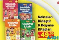 Noktaları Birleştir & Boyama Kitapları Noktaları Birleştir & Boyama Kitapları