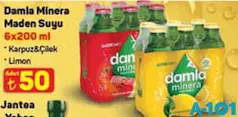 Damla Minera Maden Suyu 6x200 ml Damla Minera Maden Suyu 6x200 ml