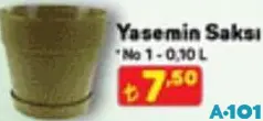 Yasemin Saksı No 1-0,10 L Yasemin Saksı No 1-0,10 L