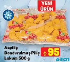 Aspiliç Dondurulmuş Piliç Lokum 500 g Aspiliç Dondurulmuş Piliç Lokum 500 g