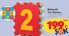 Rakamlı Yer Karosu Rakamlı Yer Karosu