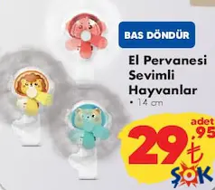 Gokidy Oyuncak El Pervanesi Sevimli Hayvanlar 14 cm Gokidy Oyuncak El Pervanesi Sevimli Hayvanlar 14 cm