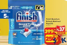 Finish Quantum Bulaşık Makinesi Tableti 50'li Finish Quantum Bulaşık Makinesi Tableti 50'li