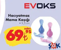 Evoks Hacıyatmaz Mama Kaşığı Evoks Hacıyatmaz Mama Kaşığı