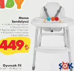 Gokidy Mama Sandalyesi Gokidy Mama Sandalyesi
