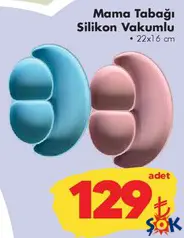 Mama Tabağı Silikon Vakumlu Mama Tabağı Silikon Vakumlu
