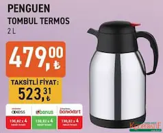 Penguen Tombul Termos 2 L Penguen Tombul Termos 2 L