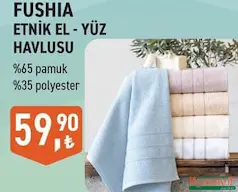 Fushia Etnik El - Yüz Havlusu Fushia Etnik El - Yüz Havlusu