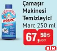 Marc Çamaşır Makinesi Temizleyici 250 ml Marc Çamaşır Makinesi Temizleyici 250 ml
