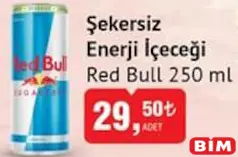 Red Bull Şekersiz Enerji İçeceği 250 ml Red Bull Şekersiz Enerji İçeceği 250 ml