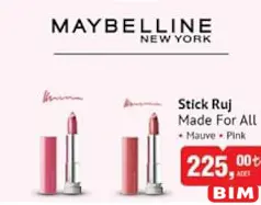 Maybelline Stick Ruj Maybelline Stick Ruj