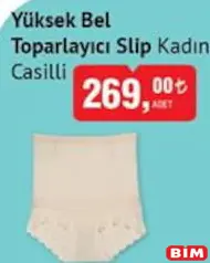 Casilli Yüksek Bel Toparlayıcı Slip Kadın Casilli Yüksek Bel Toparlayıcı Slip Kadın