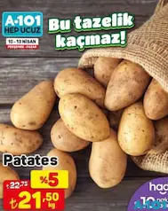 Patates kg Patates kg
