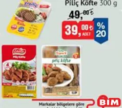 Piliç Köfte 300 g Piliç Köfte 300 g