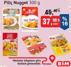 Piliç Nugget 300 g Piliç Nugget 300 g