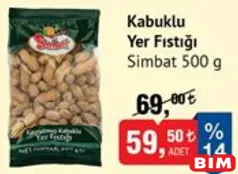 Simbat Kabuklu Yer Fıstığı 500 g Simbat Kabuklu Yer Fıstığı 500 g