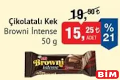Eti Browni Intense Çikolatalı Kek 50 g Eti Browni Intense Çikolatalı Kek 50 g