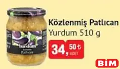 Yurdum Közlenmiş Patlıcan 510 g Yurdum Közlenmiş Patlıcan 510 g
