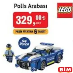 Lego Polis Arabası 94 Parça Lego Polis Arabası 94 Parça