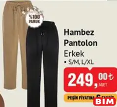Hambez Pantolon Erkek Hambez Pantolon Erkek