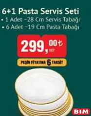 Colorina 6+1 Pasta Servis Seti Colorina 6+1 Pasta Servis Seti