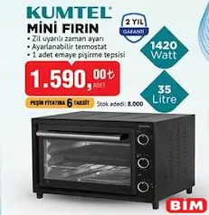 Kumtel Mini Fırın Kumtel Mini Fırın