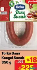 Torku Dana Kangal Sucuk 350 g Torku Dana Kangal Sucuk 350 g