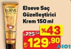 Loreal Elseve Saç Güzelleştirici Krem 150 ml Loreal Elseve Saç Güzelleştirici Krem 150 ml