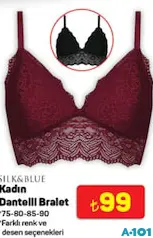 Silk&Blue Kadın Dantelli Bralet Silk&Blue Kadın Dantelli Bralet