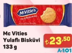 Mc Vities Yulaflı Bisküvi 133 g Mc Vities Yulaflı Bisküvi 133 g