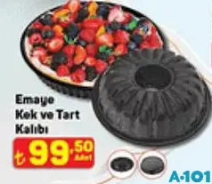 Emaye Kek ve Tart Kalıbı Emaye Kek ve Tart Kalıbı