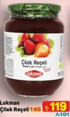 Lokman Çilek Reçeli 1 kg Lokman Çilek Reçeli 1 kg