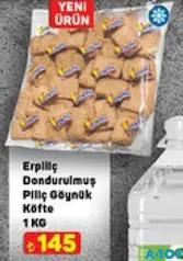 Erpiliç Dondurulmuş Piliç Göynük Köfte 1 kg Erpiliç Dondurulmuş Piliç Göynük Köfte 1 kg