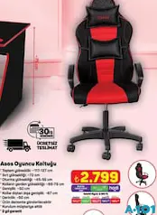 Ofis Bazaar Asos Oyuncu Koltuğu Ofis Bazaar Asos Oyuncu Koltuğu