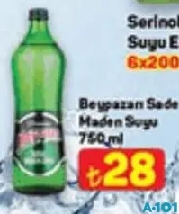 Beypazarı Sade Maden Suyu 750 ml Beypazarı Sade Maden Suyu 750 ml