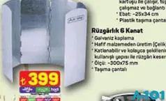 Rüzgarlık 6 Kanat Rüzgarlık 6 Kanat