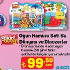 Smart Dough Oyun Hamuru Seti Su Dünyası ve Dinozorlar Smart Dough Oyun Hamuru Seti Su Dünyası ve Dinozorlar