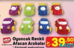 Birlik Oyuncak Renkli Afacan Arabalar Birlik Oyuncak Renkli Afacan Arabalar