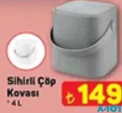 Sihirli Çöp Kovası 4 L Sihirli Çöp Kovası 4 L