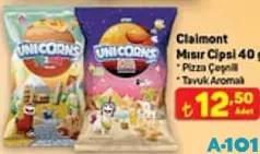 Claimont Mısır Cipsi 40 g Claimont Mısır Cipsi 40 g